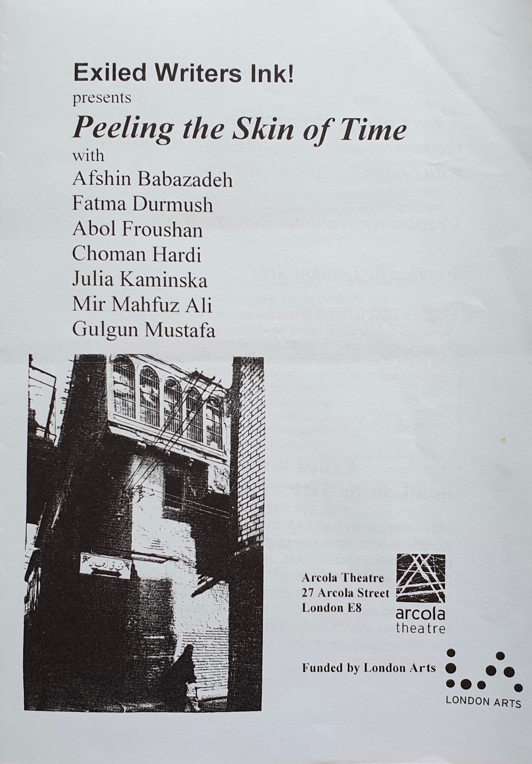 Peeling the Skin of Time Reading